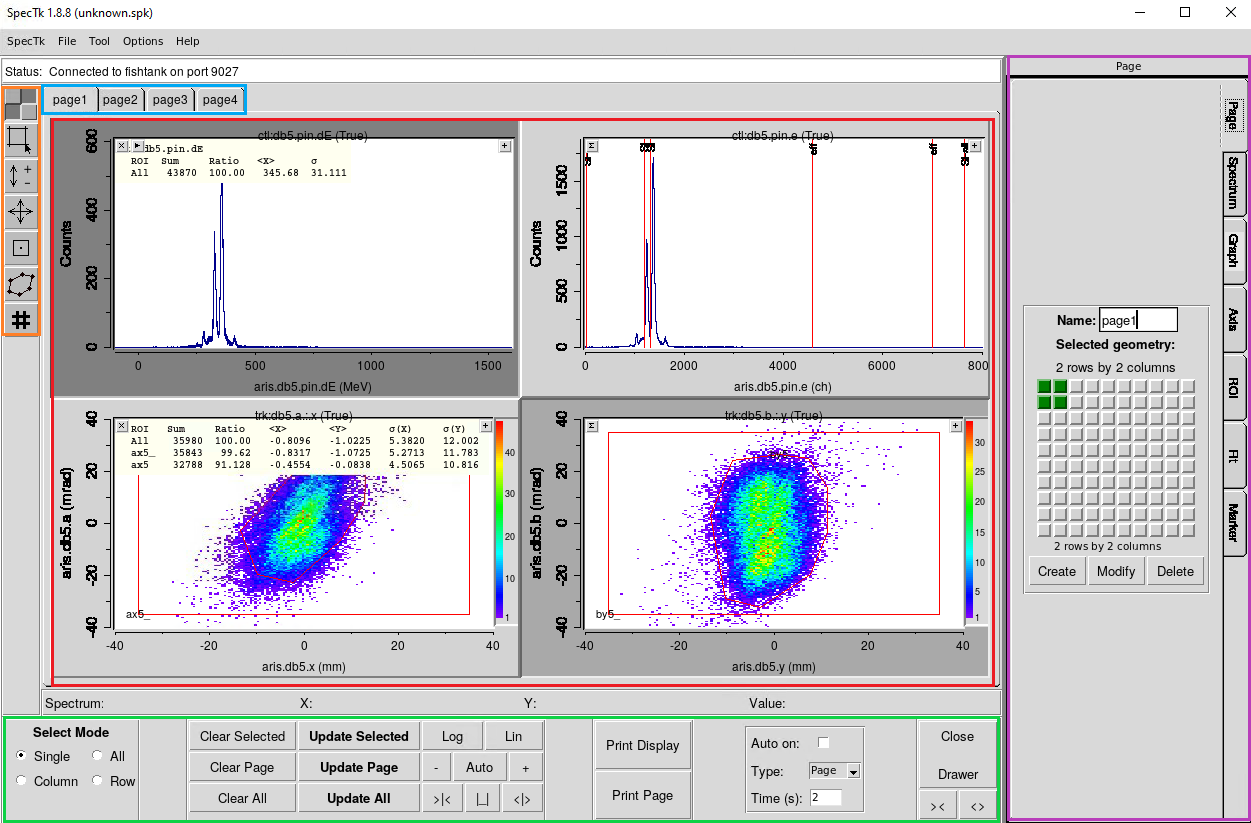 SpecTk Interface Overview